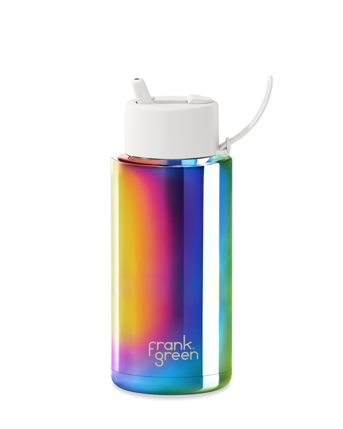 Chrome Ceramic Reusable Bottle - 34oz / 1,000ml