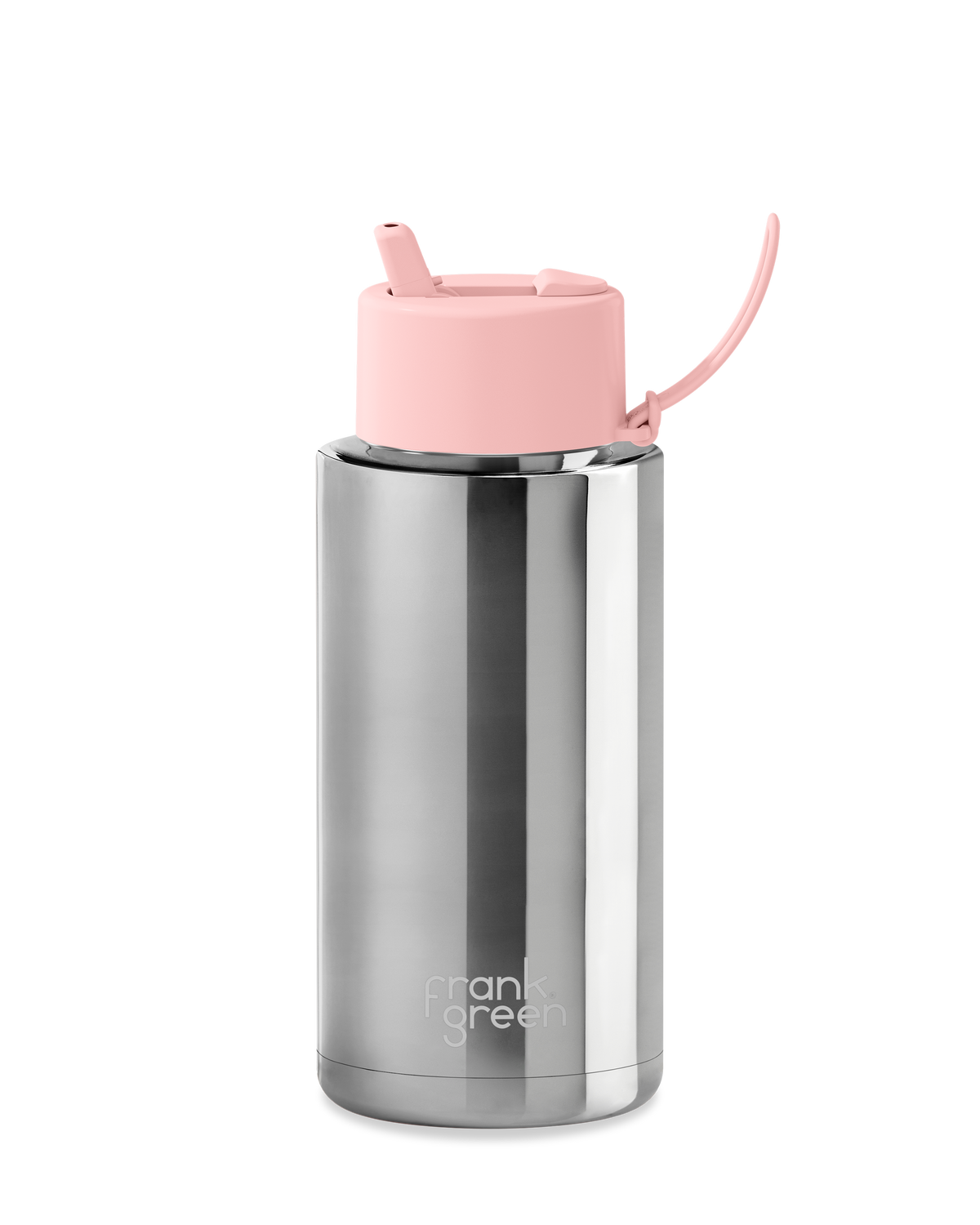 Chrome Ceramic Reusable Bottle - 34oz / 1,000ml
