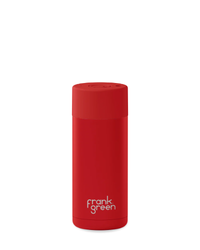 Ceramic Reusable Cup - 16oz / 475ml - Atomic Red