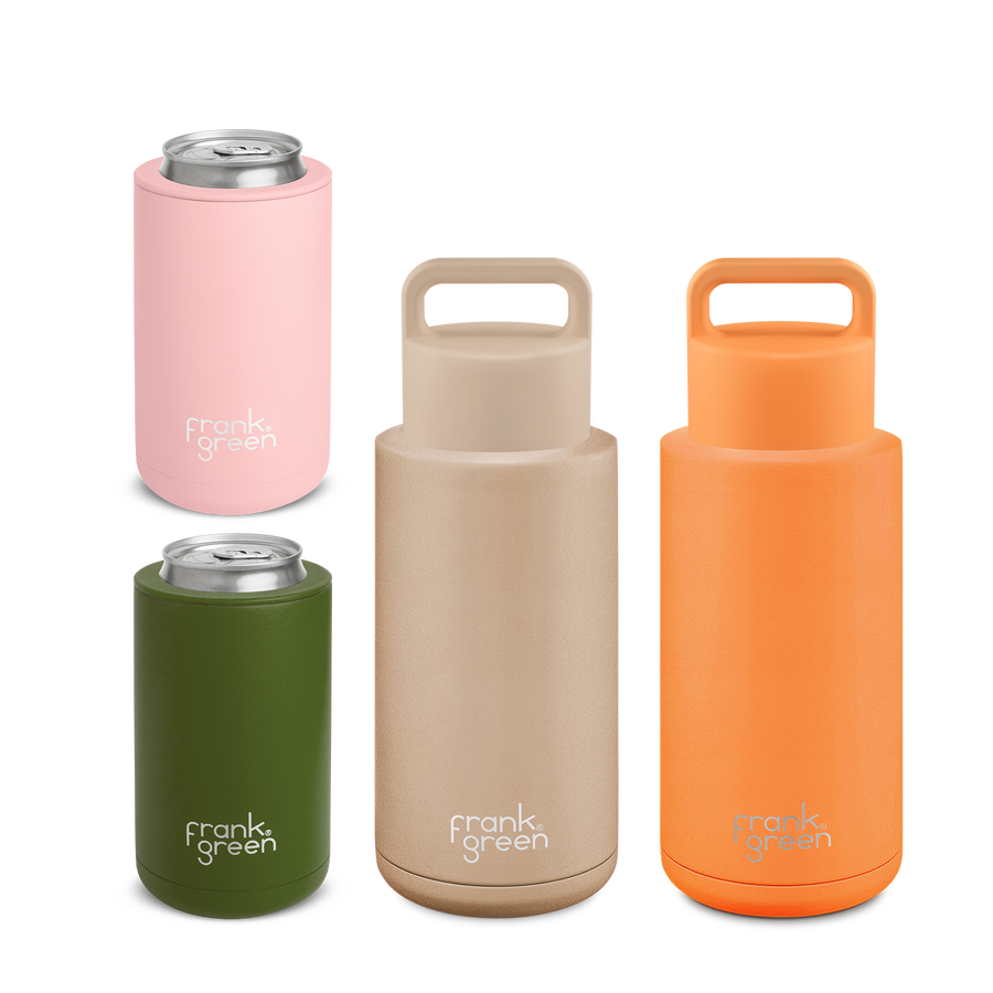 Reusable cups and bottles, stainless steel cups. – frank green North America