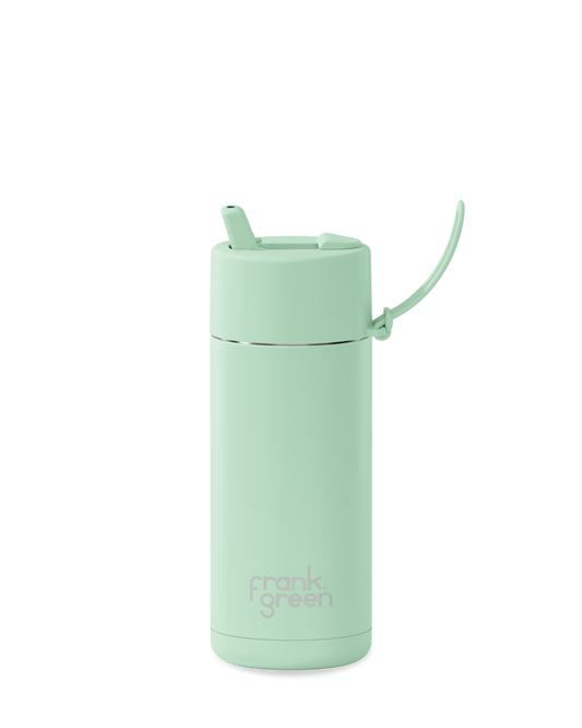16oz Bottle with Flip Straw Lid