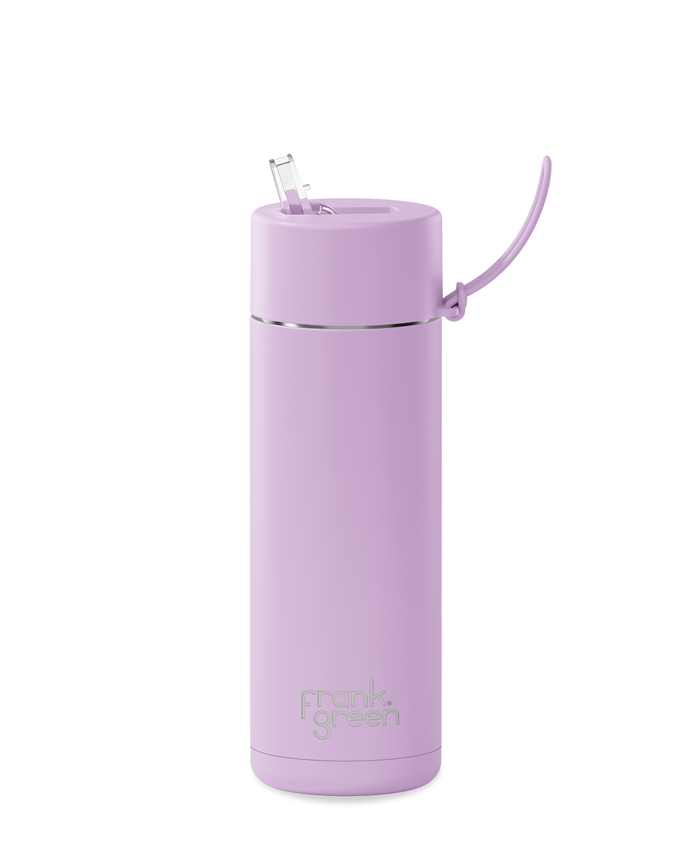 20oz reusable water bottle with Straw Lid in Lilac Haze