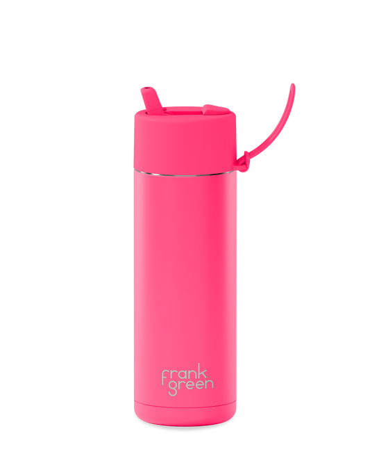 20oz Bottle with Flip Straw Lid