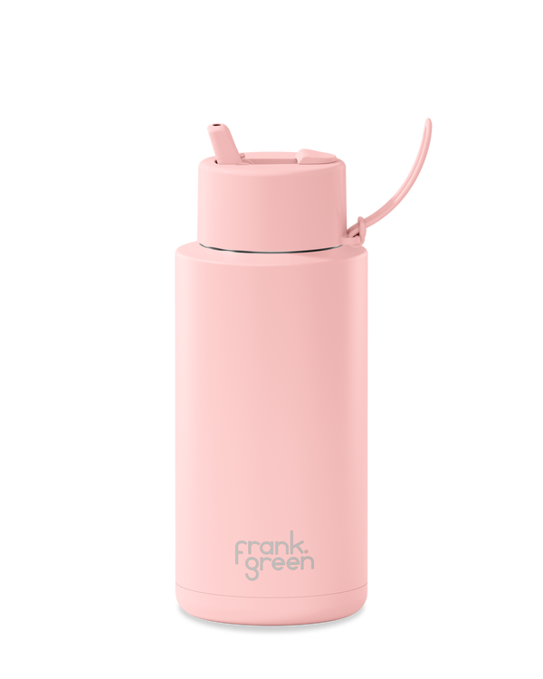 Ceramic Reusable Bottle - 34oz / 1,000ml - Blushed