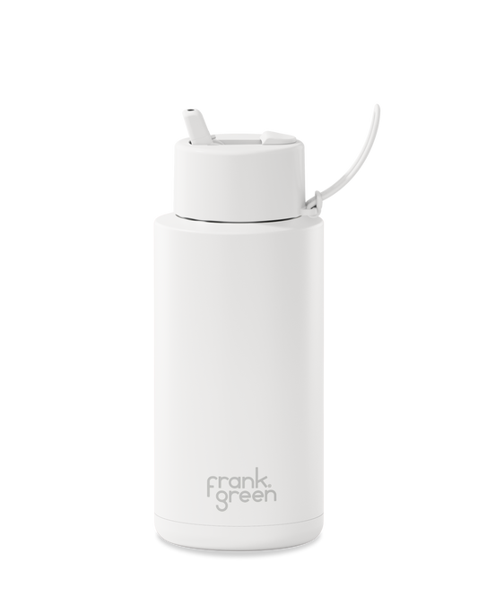 34oz Bottle with Flip Straw Lid