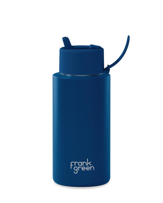 34oz Bottle with Flip Straw Lid