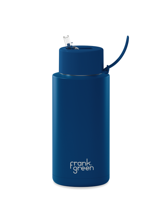 34oz Bottle with Straw Lid