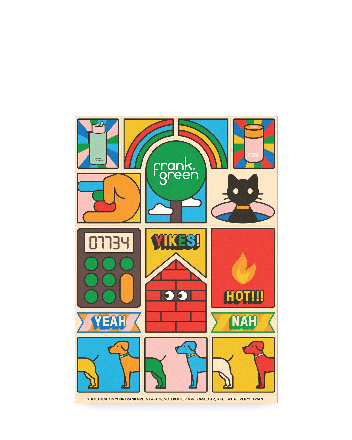 Complimentary Sticker Sheet