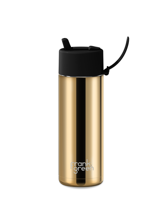 Chrome Ceramic Reusable Bottle - 20oz / 595ml