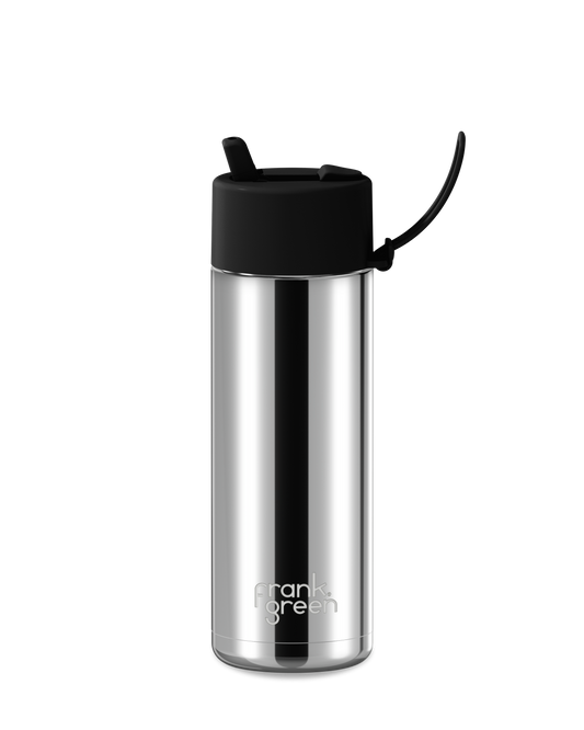 Chrome Ceramic Reusable Bottle - 20oz / 595ml