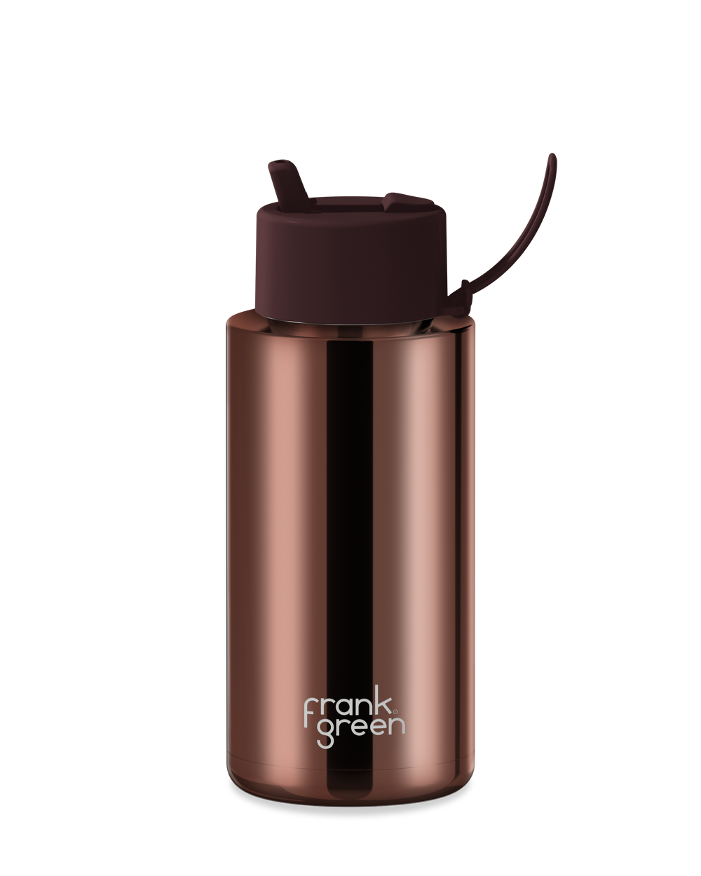 Chrome Ceramic Reusable Bottle - 34oz / 1,000ml