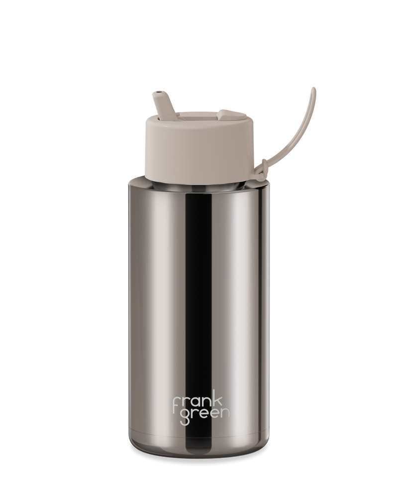 34oz Chrome Bottle