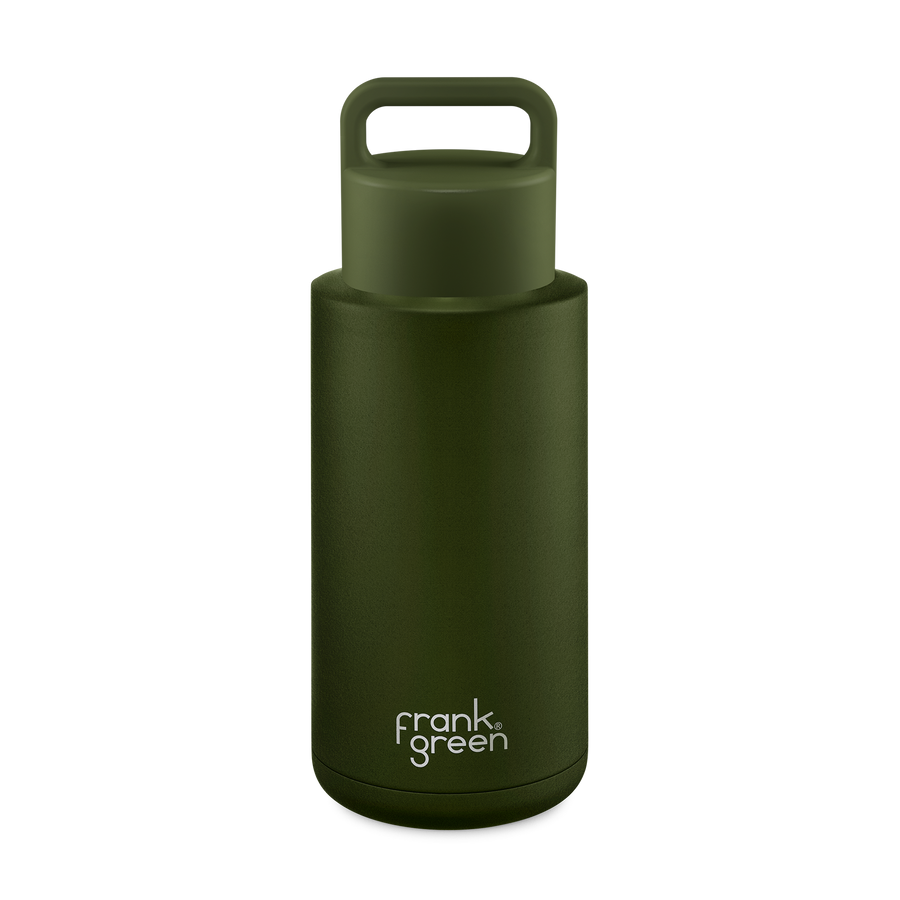 Ceramic Reusable Bottle - Reusable Water Bottle - Frank Green –