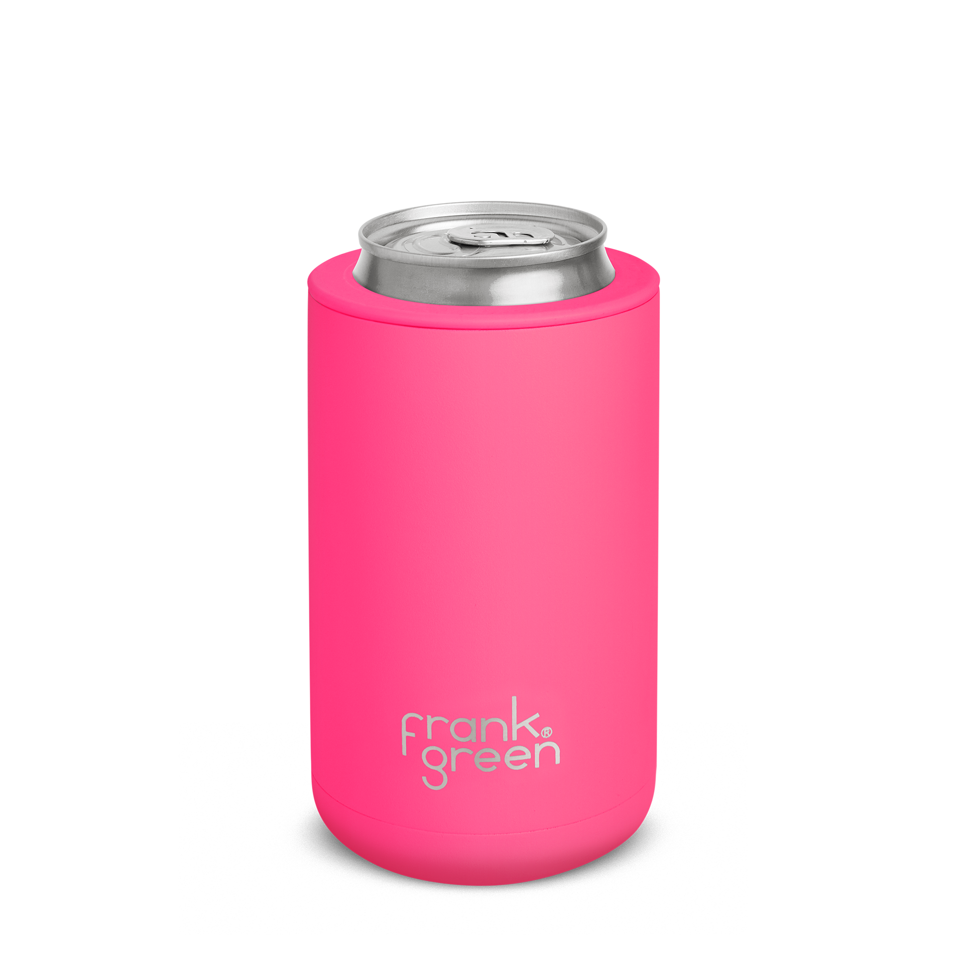 3-in-1 Insulated Drink Holder with Can Neon Pink